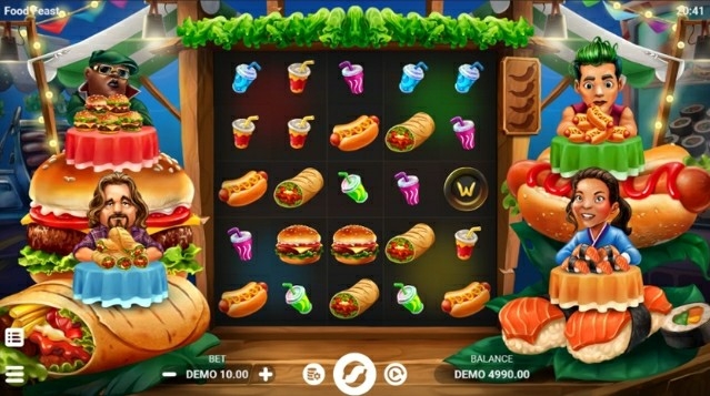 Food Feast, jogo de slot, slots online, tema culinário, símbolos especiais, rodadas de bônus, gráficos vibrantes, animações de alta qualidade, tabela de pagamentos, estratégias de jogo, compatibilidade móvel, segurança no jogo, gerador de números aleatórios, cassinos online, bônus de boas-vindas, desenvolvedores de jogos, experiência do usuário, licenciamento de jogos, apostas online, gerenciamento de banca.